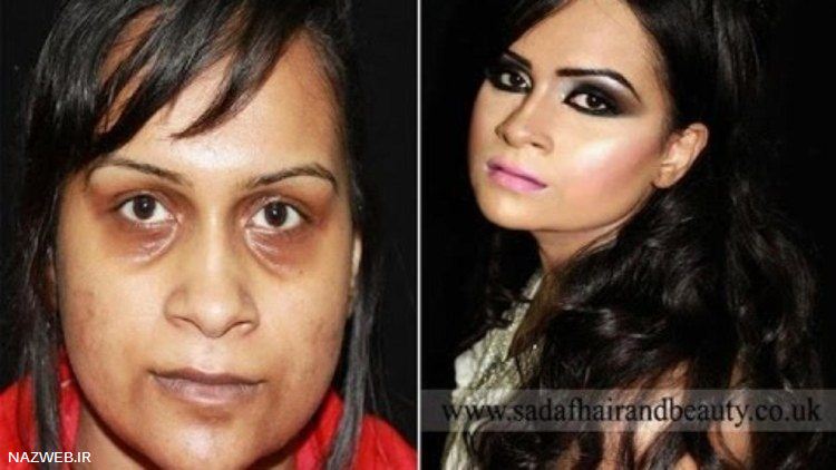 عکس های دیدنی دخترهای هندی قبل و بعد از عروس شدن
