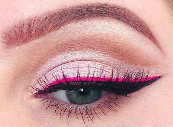مدل های زیبا از جدیدترین خط چشم های فانتزی دخترانه