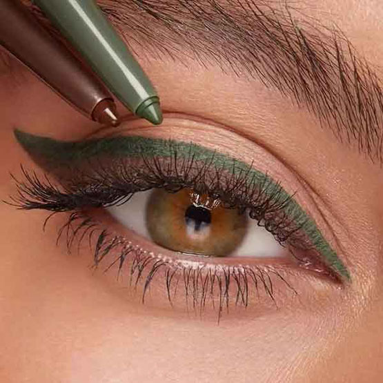 مدل های زیبا از جدیدترین خط چشم های فانتزی دخترانه