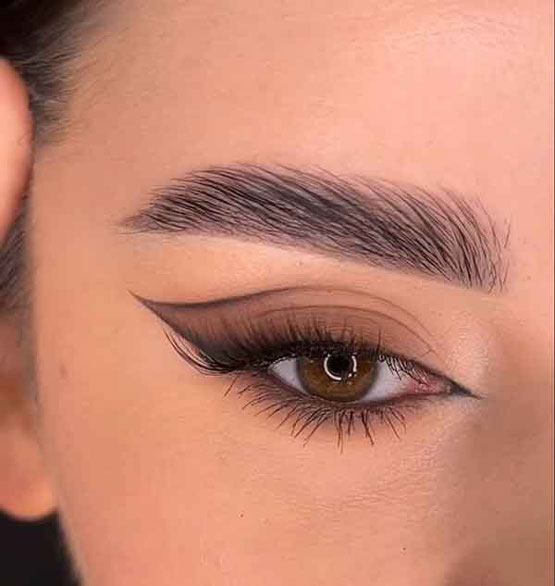 مدل های زیبا از جدیدترین خط چشم های فانتزی دخترانه