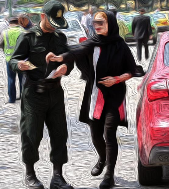 سرنوشت چنگ کشیدن بازیگر زن به مامور ناجا!