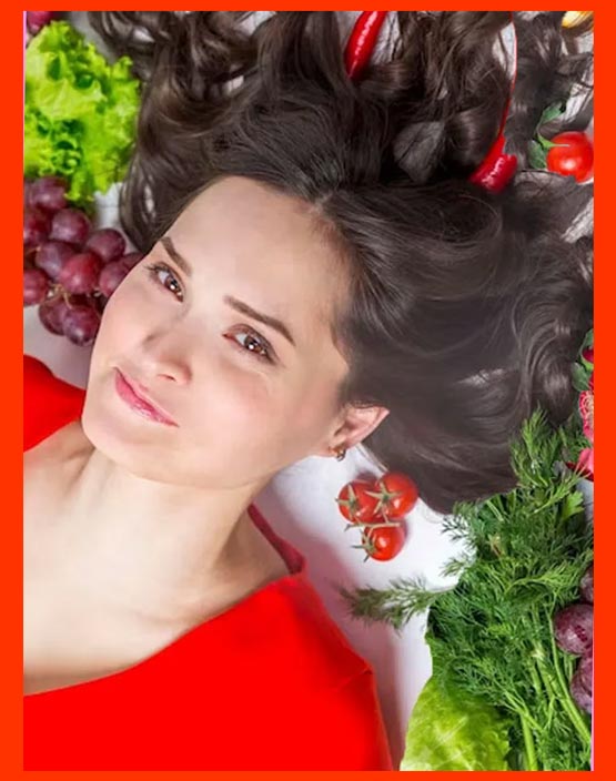 رژیم غذایی جدید و برطرف شدن ریزش مو