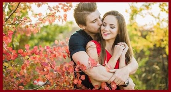 تشخیص میزان عشق با فال بوسه