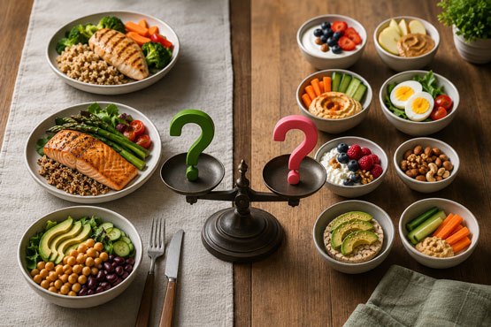 برای لاغری 3 وعده غذا بهتر است یا 6 وعده؟