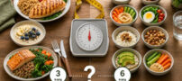 برای لاغری 3 وعده غذا بهتر است یا 6 وعده؟