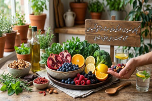 گیاهان ضد پیری؛ خوراکی‌های سرشار از آنتی‌اکسیدان
