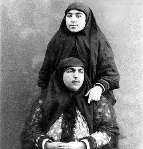 عکس های کمیاب دختران زیباروی در دوران قاجاریه