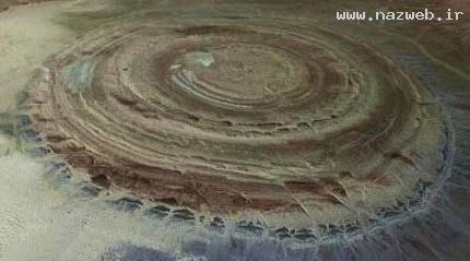 عکس های خیره کننده از کویری به شکل چشم انسان