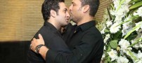 عکس هایی از مراسم ختم مادر بازیگر معروف کشور