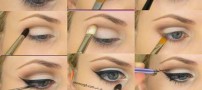 آموزش تصویری آرایش چشم