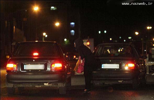 عکس های دختران خیابانی تهران ساعت12 شب به بعد