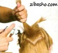 آموزش تصویری یک مدل شینیون زیبا