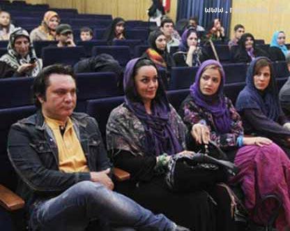 عکس های بازیگر نقش زیور در کنار همشر واقعی اش