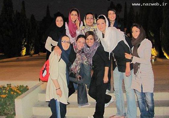 دختر جذابی که با قد بلندش در ایران سوژه شد (عکس)