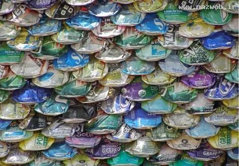 عکس هایی از طرح زیبای خانه مرد عاشق نوشابه!