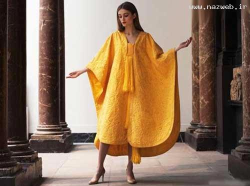 عكس های دختری زیبا با لباسی بسیار عجیب و نادر!