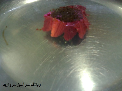 آموزش تهیه ژله تزریقی به شکل گل + تصویر