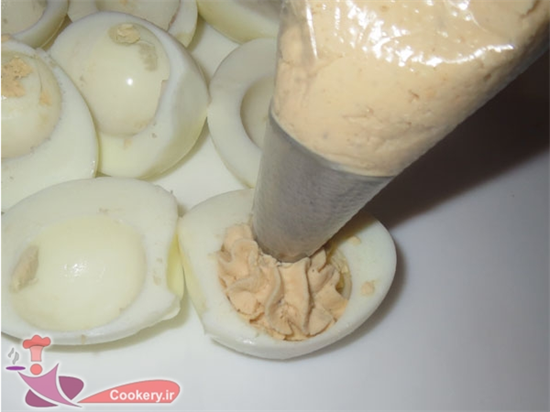 طرز تهیه ی اردور تخم مرغ (تصویر)