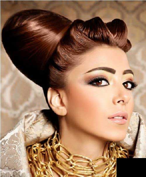 جدیدترین شینیون های جذاب موی عروس 2014