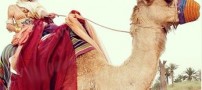 عکس دیدنی شتر سواری ستاره زن هالیوود در دوبی