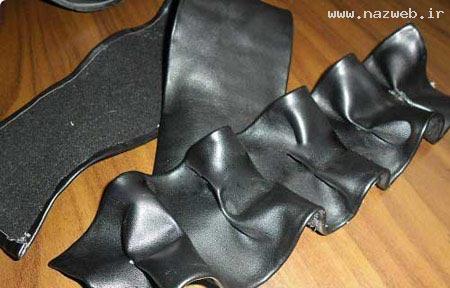 آموزش تصویری تغییر شکل دادن چکمه های قدیمی