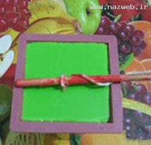 شمع به شکل هندوانه برای شب یلدا + آموزش