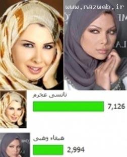 کدام از این دو زن هالیوود معروف با حجاب زیباترند؟عکس