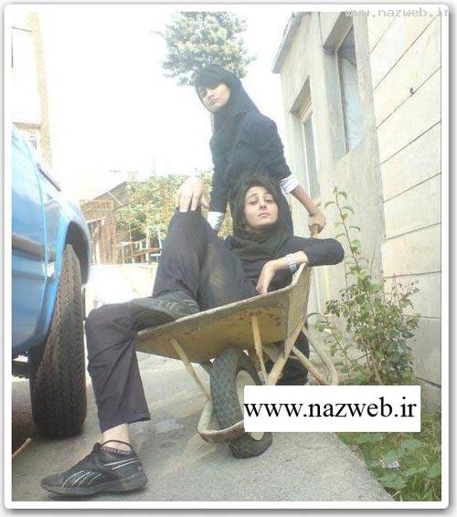 دختران ایرانی در دبیرستان چه می کنند! تصاویر