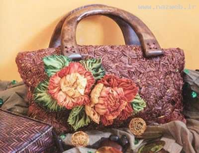 آموزش ربان دوزی روی کیف + تصویر
