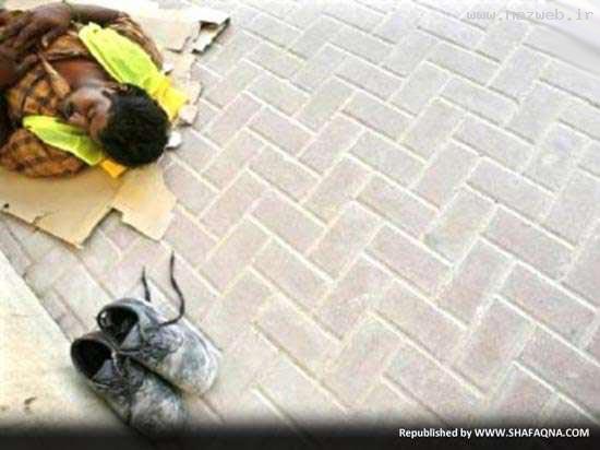 عکس های دیدنی از تناقض ثروت و فقر در دُبی