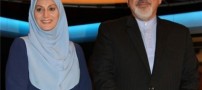 عکس یادگاری آقای ظریف با این خانم معروف