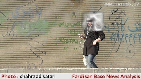 کشف حجاب یک خانم جوان در کرج !! تصاویر کشف حجاب یک خانم جوان در کرج !! تصاویر