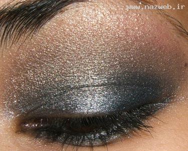 آموزش تصویری آرایش چشم با ادغام سایه ها