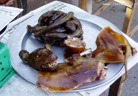 فروش عجیب نوعی گوشت بعنوان محبوبترین غذا! عکس