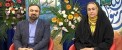 مجری معروف تلوزیون در کنارهمسر جدیدش + (عکس)