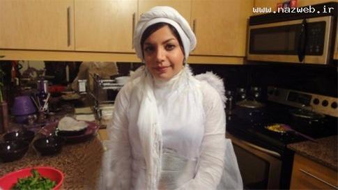 حضور جنجالی دومین زن باحجاب درشبکه من و تو عکس