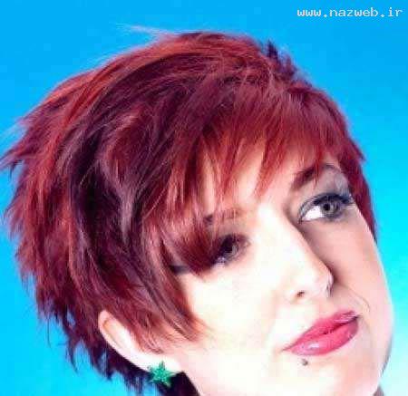 جدیدترین مدل موهای شرابی سال 93