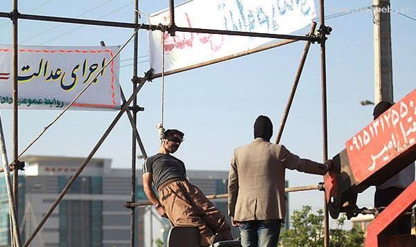 تصاویر زنده شدن یک اعدامی پس از اعدام
