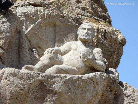 عکس های دیدنی مجسمه هرکول در ایران + داستان