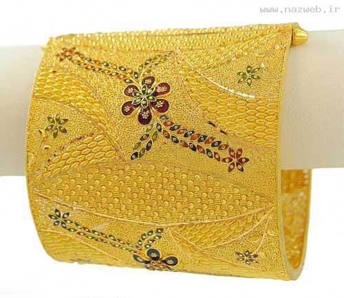 مدل های هندی النگوی زیبای طلا 