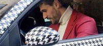 اتومبیل دیدنی مهاجم یوونتوس به خاطر مد! (عکس)