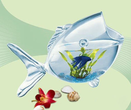 مدل هایی از تزیین تنگ ماهی سر سفره هفت سین