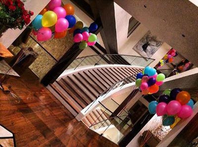  عکس های دیدنی جشن تولد 26 سالگی ریحانا 