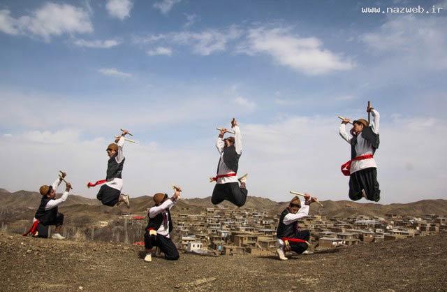  عکس هایی دیدنی از مراسم نوروزی در سبزوار 93