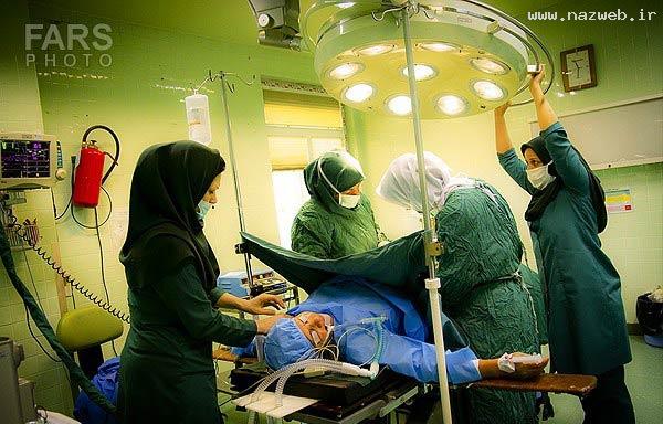 تصاویری کامل از مراحل زایمان یک خانم