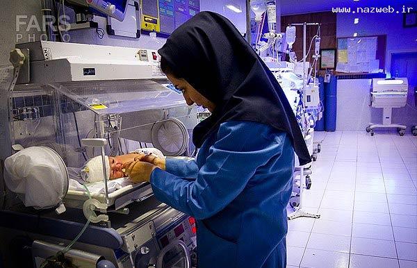 تصاویری کامل از مراحل زایمان یک خانم
