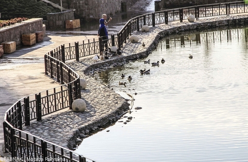 تصاویر زیبا از بوستان آب و آتش تهران در نوروز 