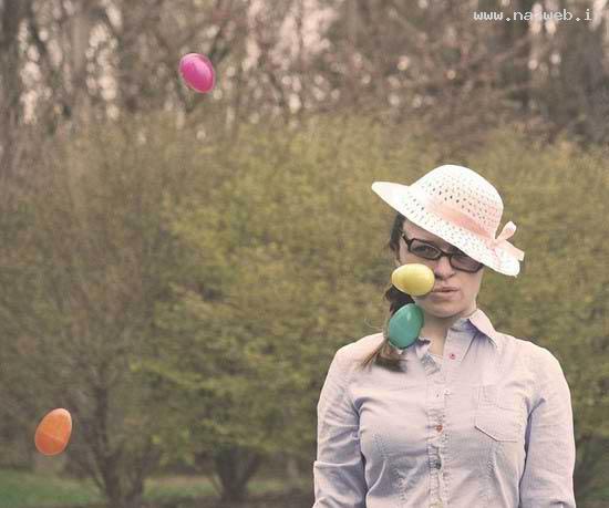 عکس های عجیب و دیوانه وار این دختر از خودش!
