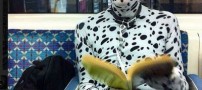 عکس هایی از پوشش عجیب مردم در متروی لندن!!
