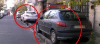 شیوه فوق حرفه ای پارک خودرو ! تصویری